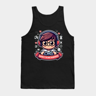 Press F to pay respects Tank Top